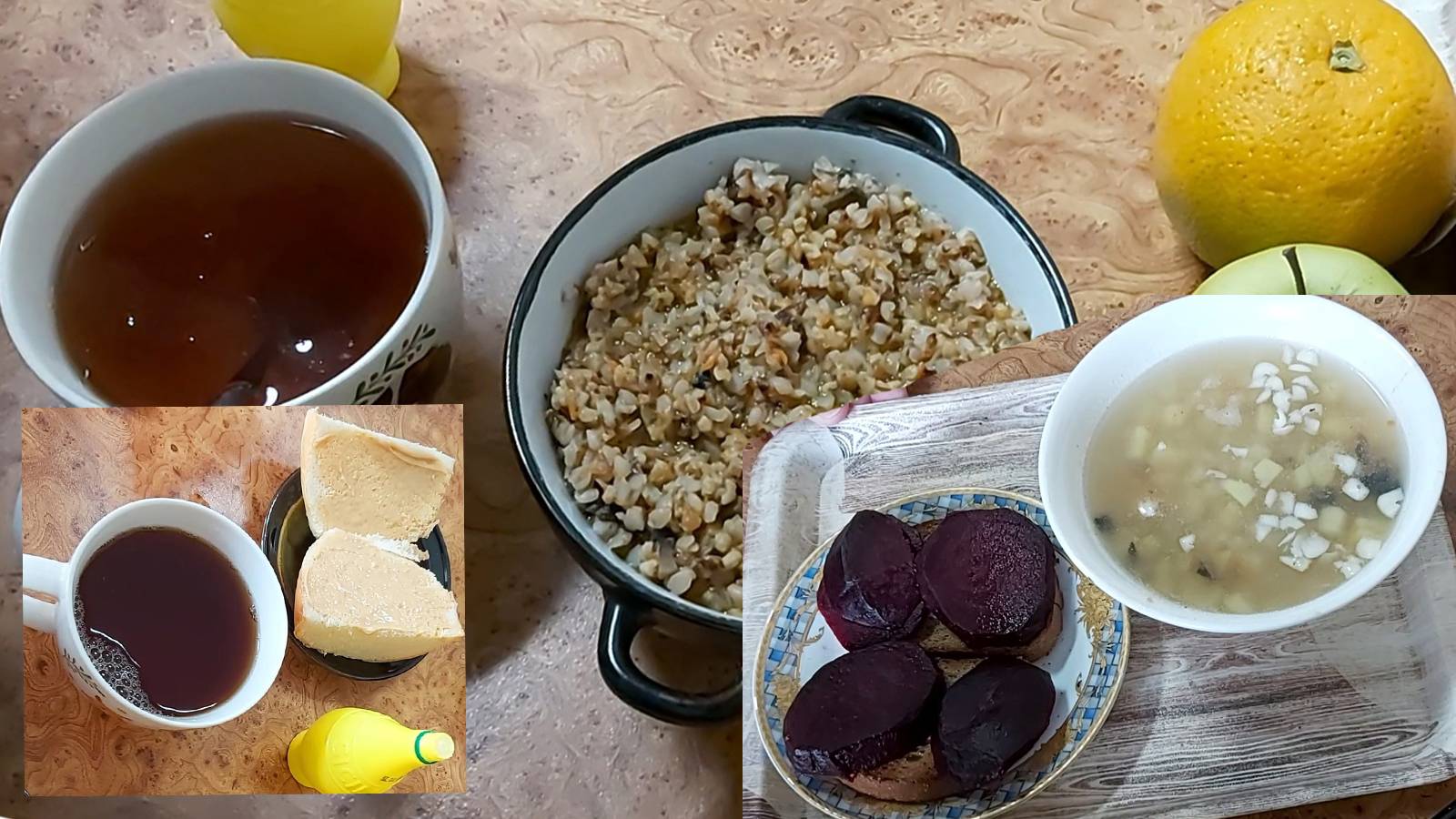 Мой пост, день 15-й. Перешла на чай. Ем все готовое))) Оздоравливаюсь чесноком)))