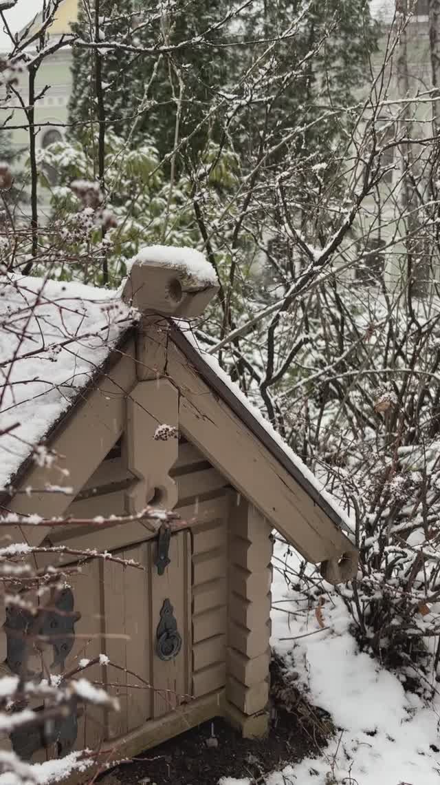 Мартовский снег в Сретенском #снег