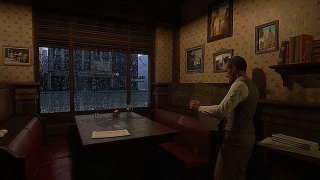 Это лето 1936 года. Вы застряли в баре Salieri, слушая классический джаз (Mafia⧸rain⧸jazz⧸relax)