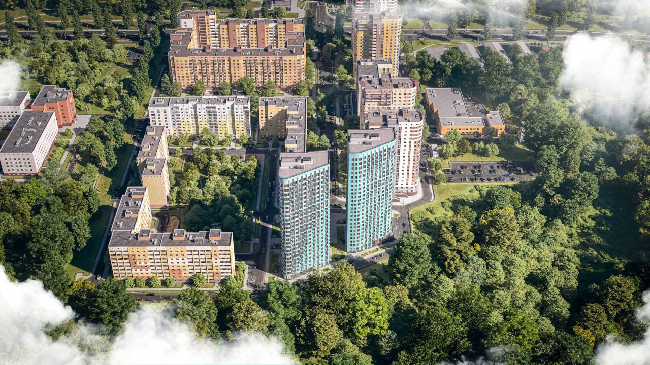 1 очередь стр-ва ЖК "Щёлоковский". ГК "ННДК" || Советский р-он, ул. Ванеева || Июль 2024 - Март 2025