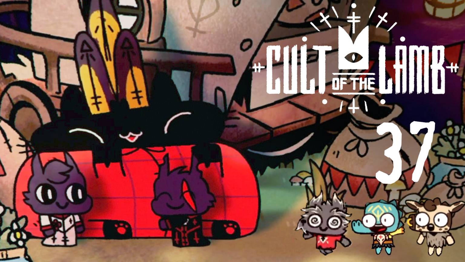 Очищающие связки Хекат и возвращение котят - Cult of the Lamb - 37