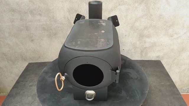 Превратите старый газовый баллон в дровяную печь — просто и эффективно