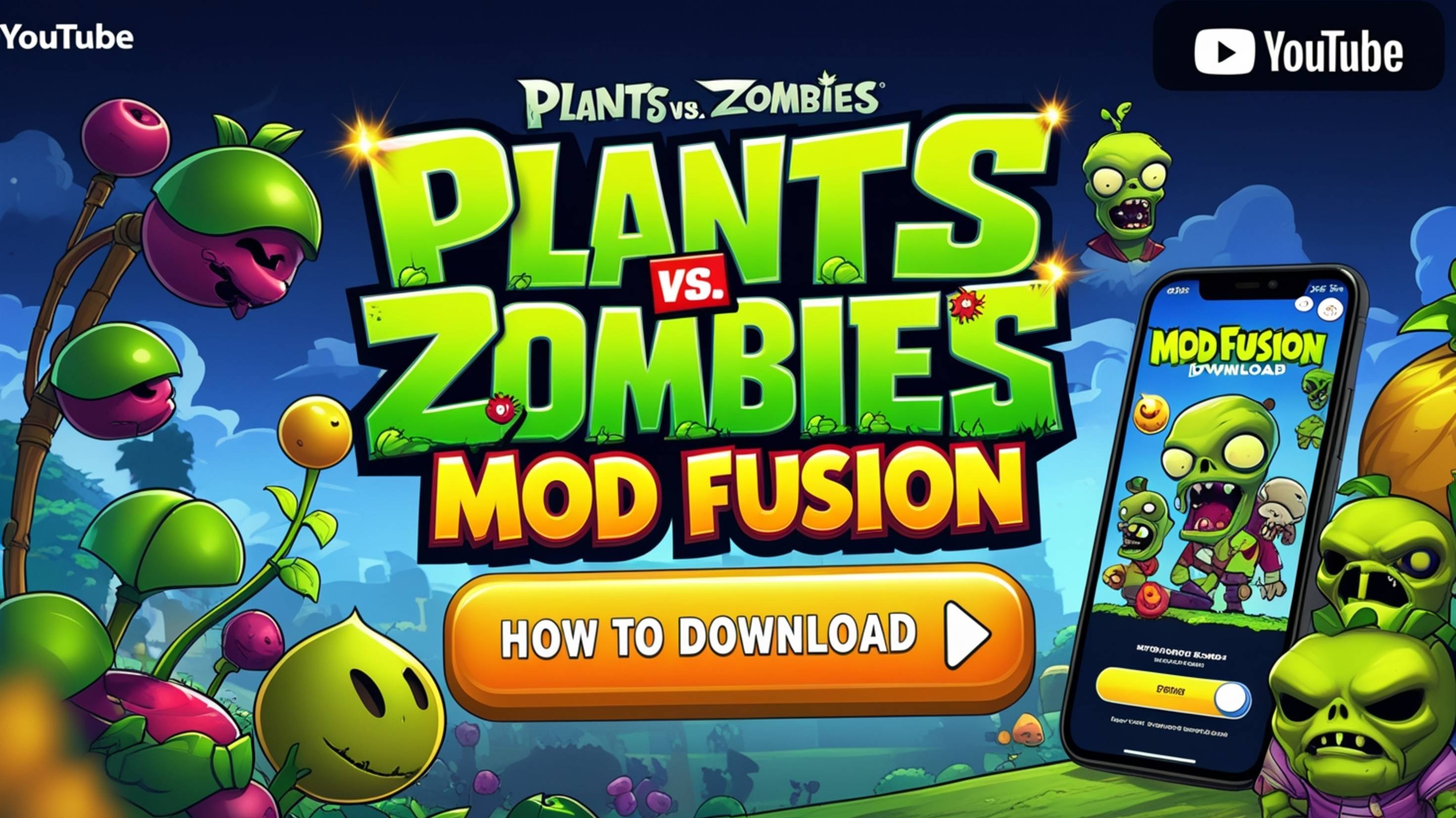 Как скачать PvZ Fusion без Чёрного Экрана. Полный Гайд