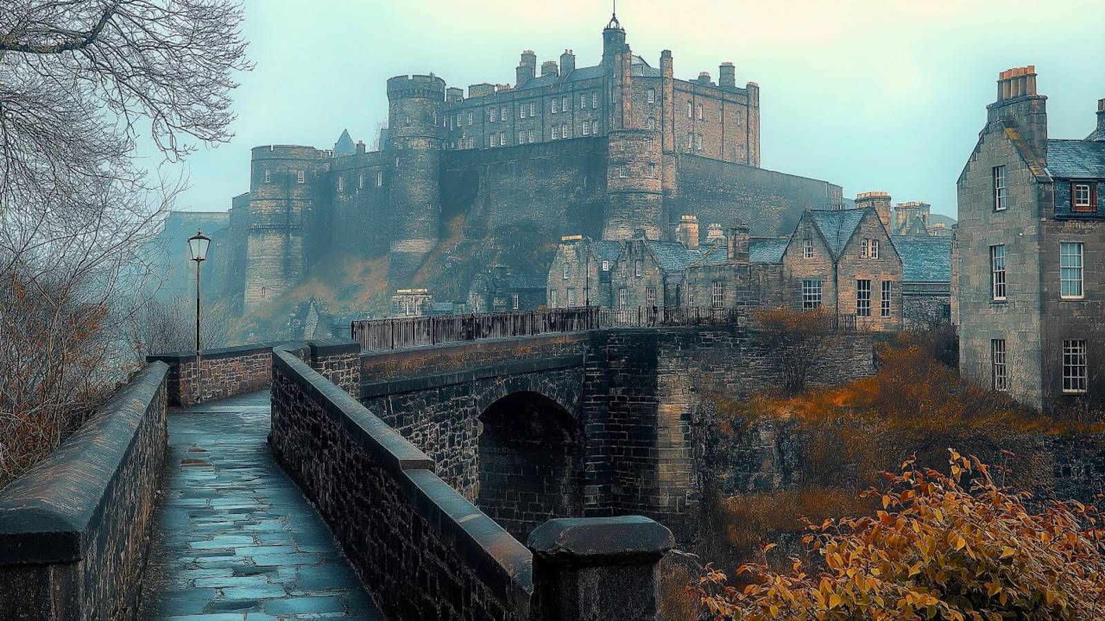 Эдинбург, Шотландия. Пешеходная экскурсия по замечательному городу Эдинбург в формате 4K 60FPS.