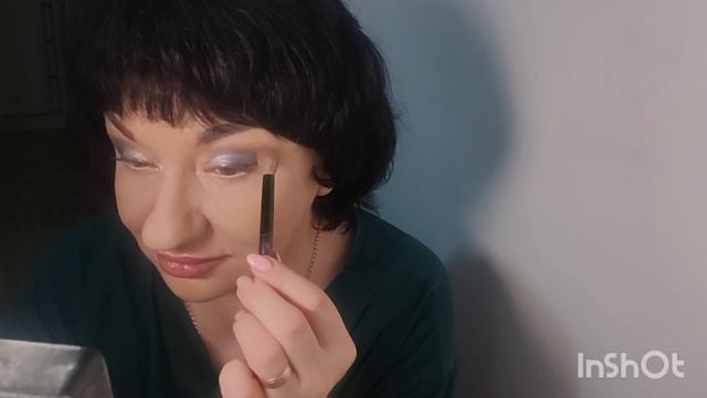 Преображение после 55 лет. Макияж в холодных тонах. Собирайся со мной