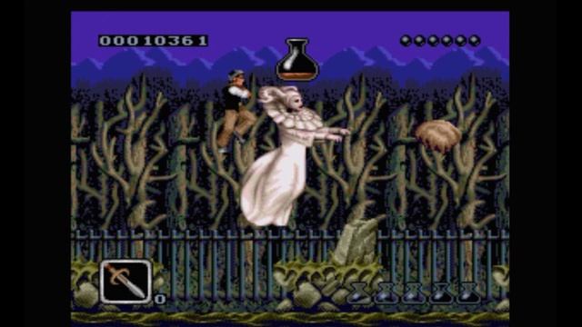 Super Nintendo (Snes) 16-bit Bram Stoker's Dracula Stage 4 Прохождение