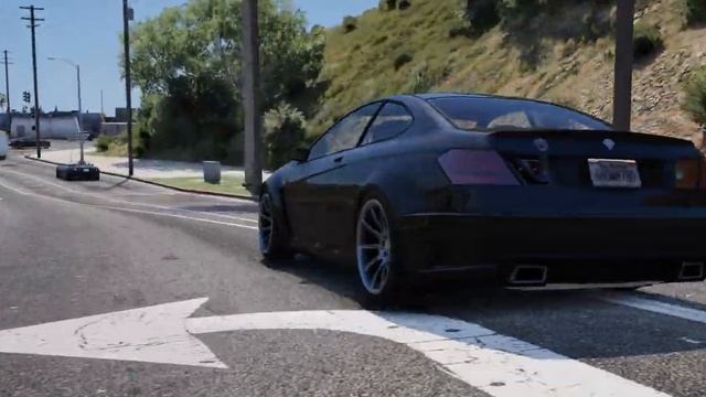 Crazy driving. Chasing Franklin on the coast of Los Santos