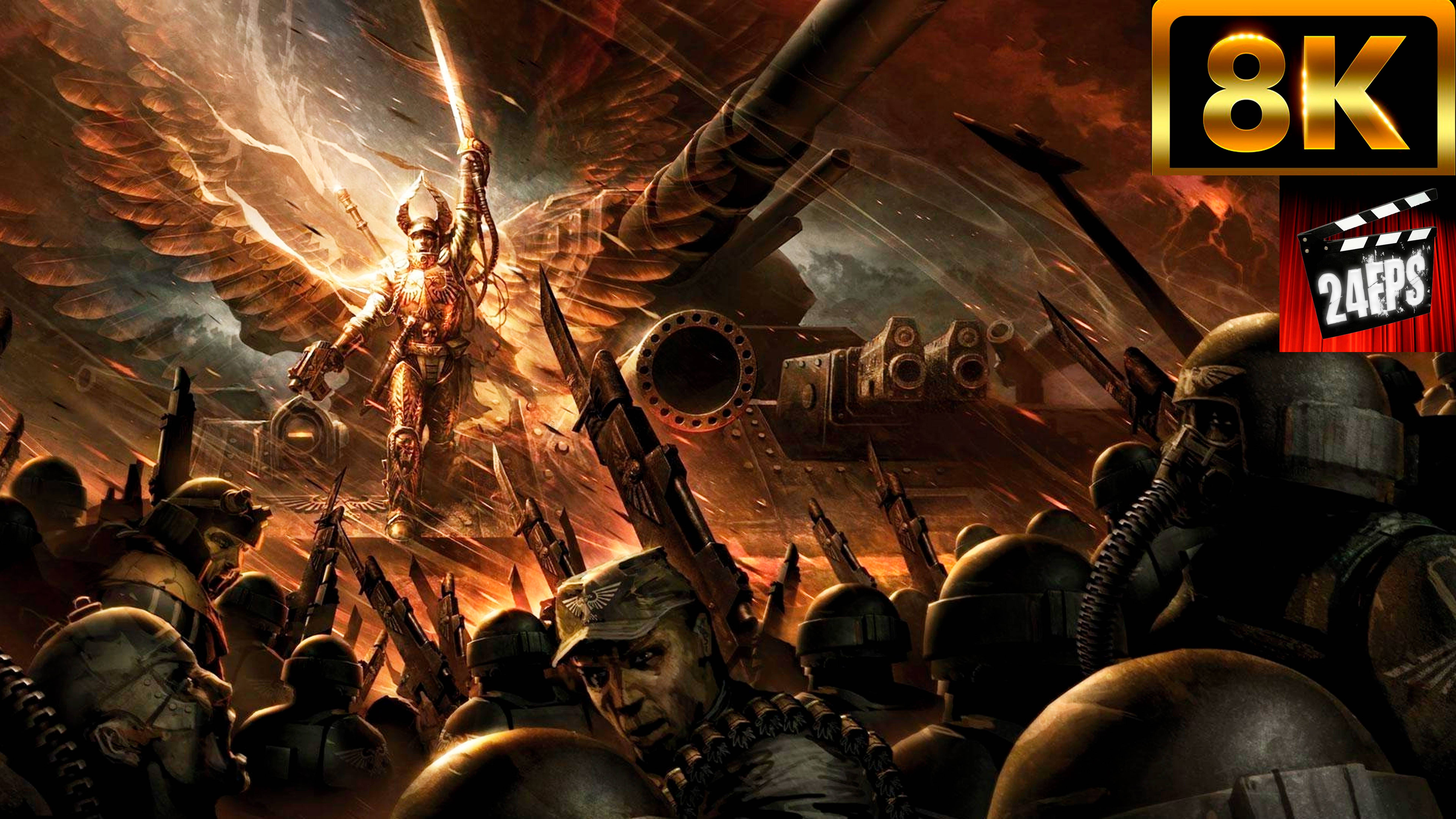 Warhammer 40000 - All Games - All CGI Cinematics ( "Special" 8K)