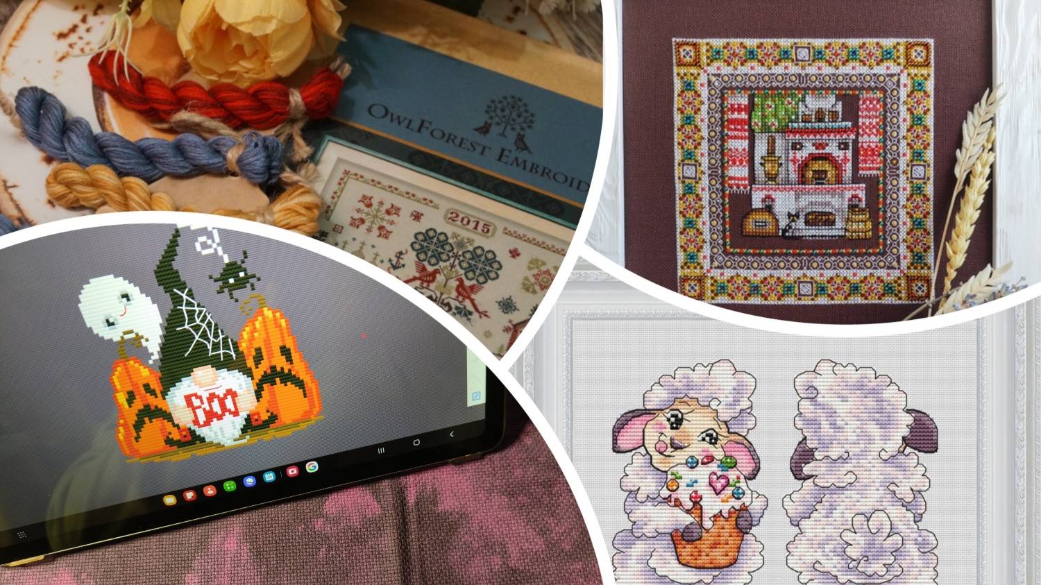 Новые схемы. Гномы на Хеллоуин. Конец февраля