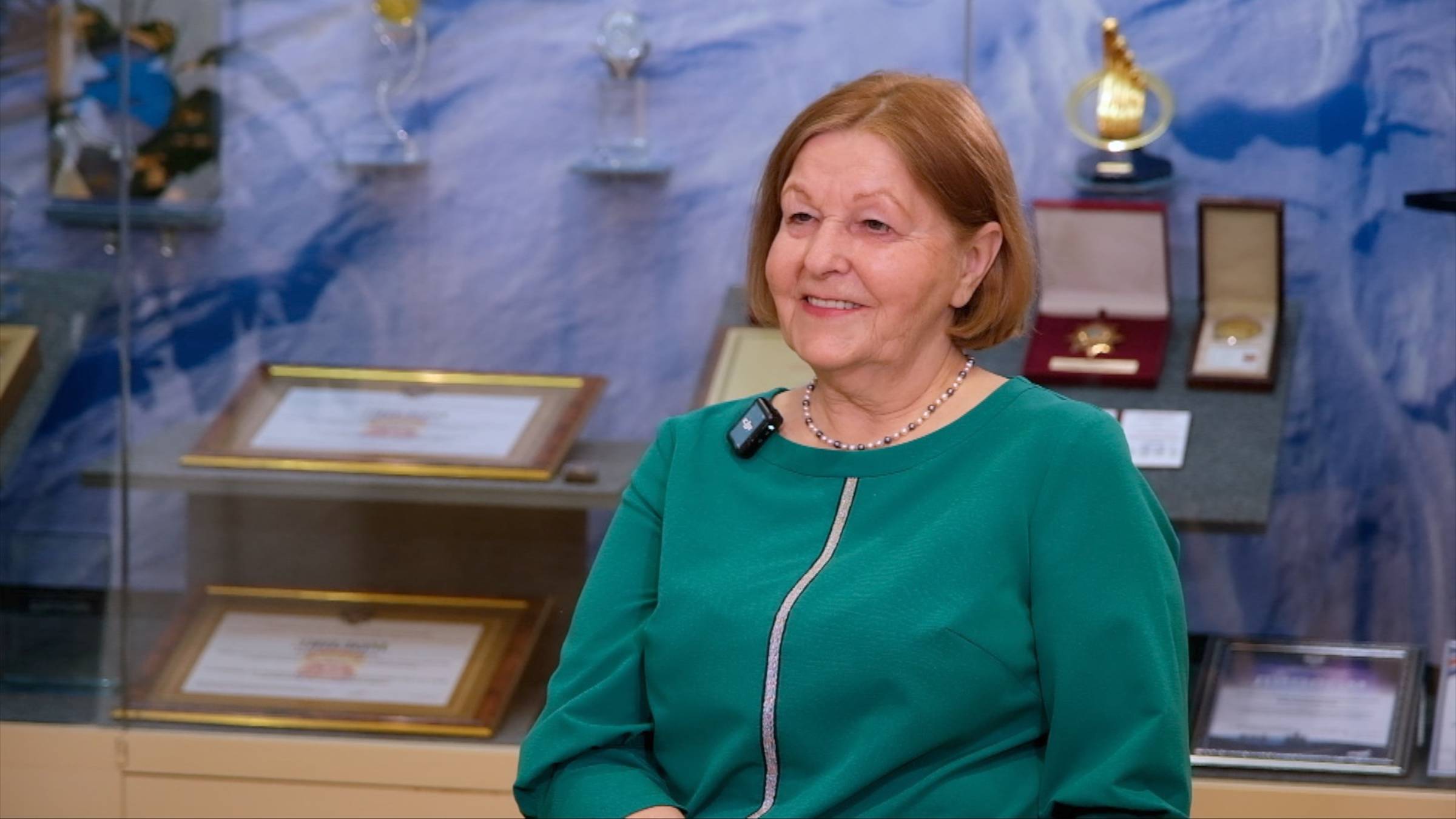 ПОЧЁТНЫЕ ГОСТИ ПРЕДПРИЯТИЯ
Таисия Бородич - первый директор Музея трудовой славы «Уренгойгазпром»