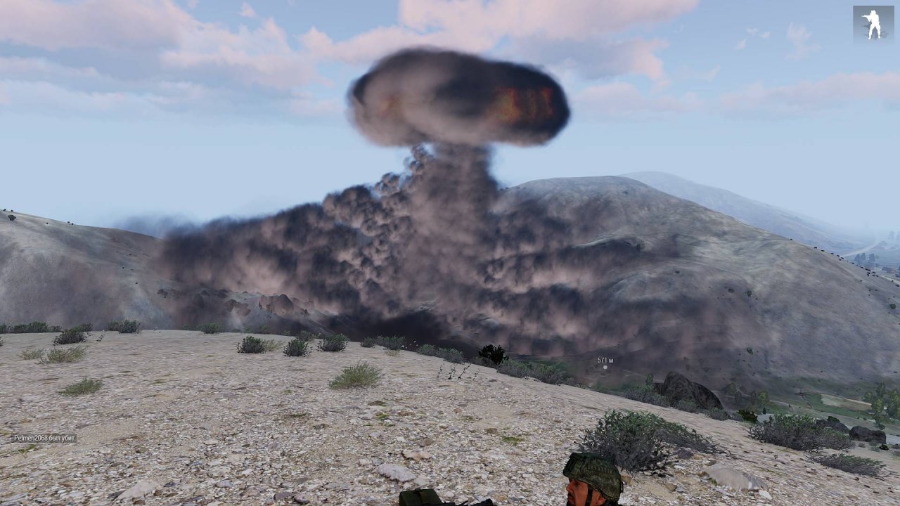 Arma Reforger.Уверенно ползем в сторону кладбища.