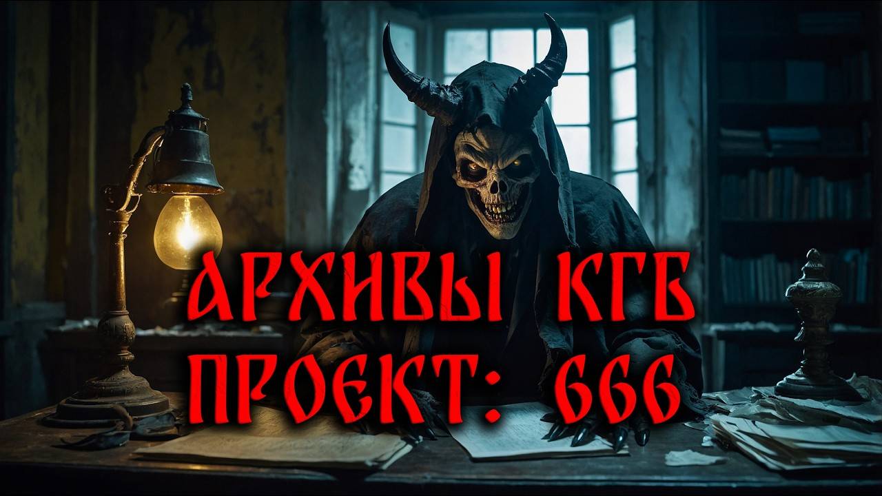 АРХИВЫ КГБ: ПРОЕКТ 666! Страшные истории на ночь