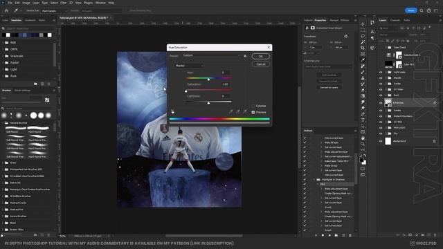 Photoshop Tutorial - Cristiano Ronaldo