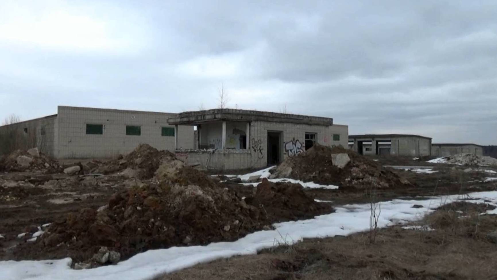 Разрушенная войсковая часть 07008 БуБВИТ около Владимира. 2019 год