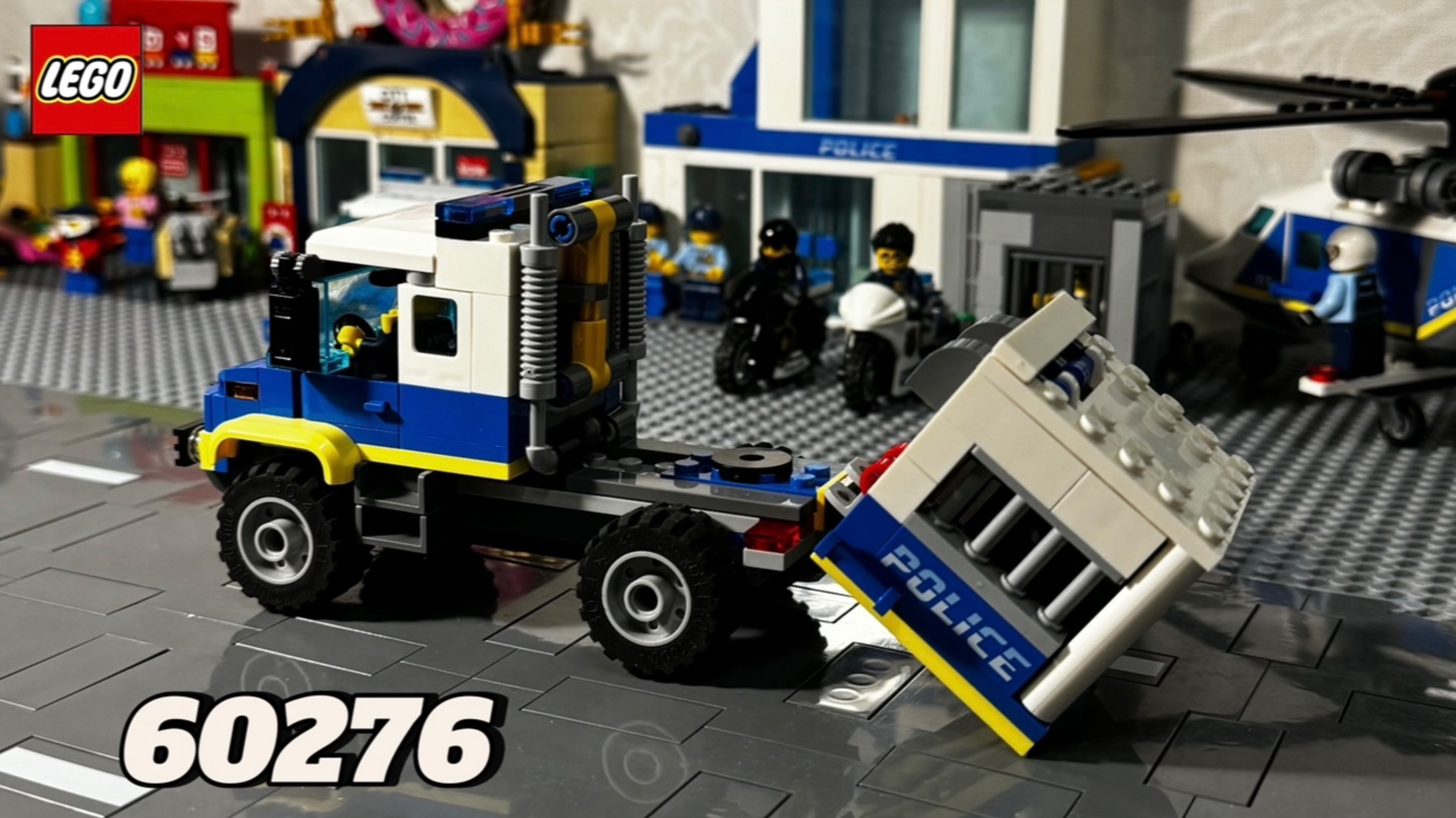LEGO Полиция 🚔🚨, заключенный сбежал!