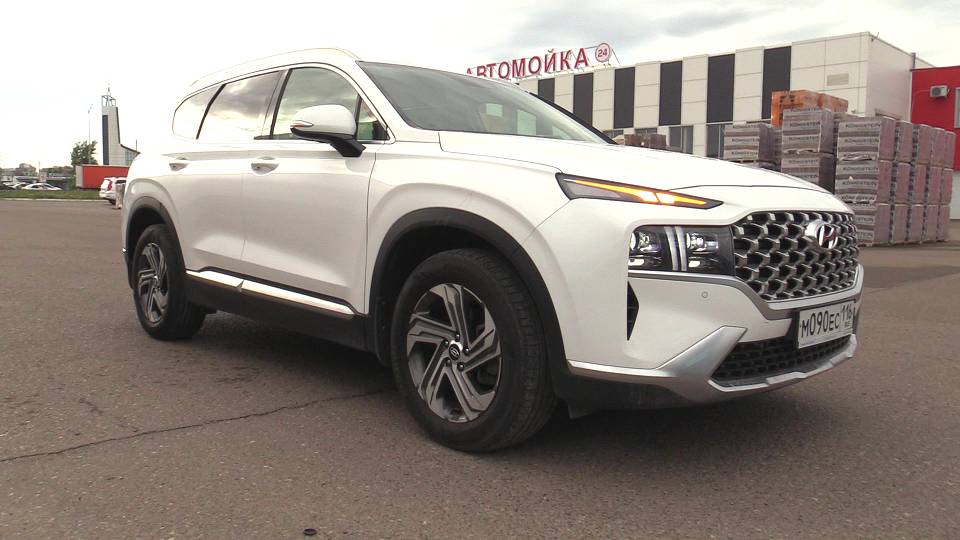 2021 Hyundai Santa Fe 2.2 CRDi 4WD DCT 199HP ASMR VIDEO