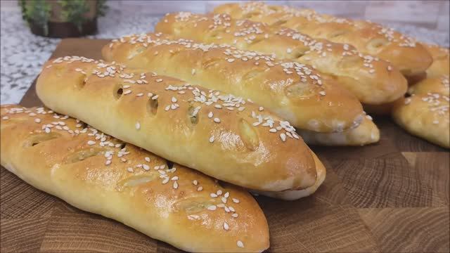 Пирожки КАК ПУХ на кефире в духовке с капустой и яйцом. Рецепт вкусных пирожков