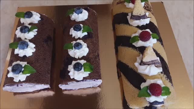 Шедевр кулинарии !! Бисквитные рулеты ПОКОРЯТ ВСЕХ !! недостаток НА ВСЕХ НЕ ХВАТИТ
