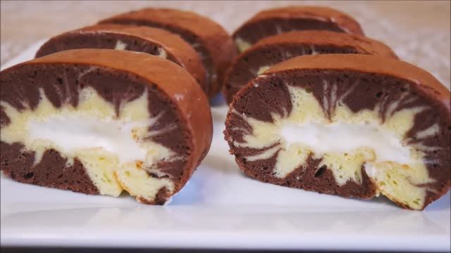 Бисквитный рулет УРАГАН простой и быстрый рецепт бисквитного рулета А ГЛАВНОЕ УДИВИТЕЛЬНО