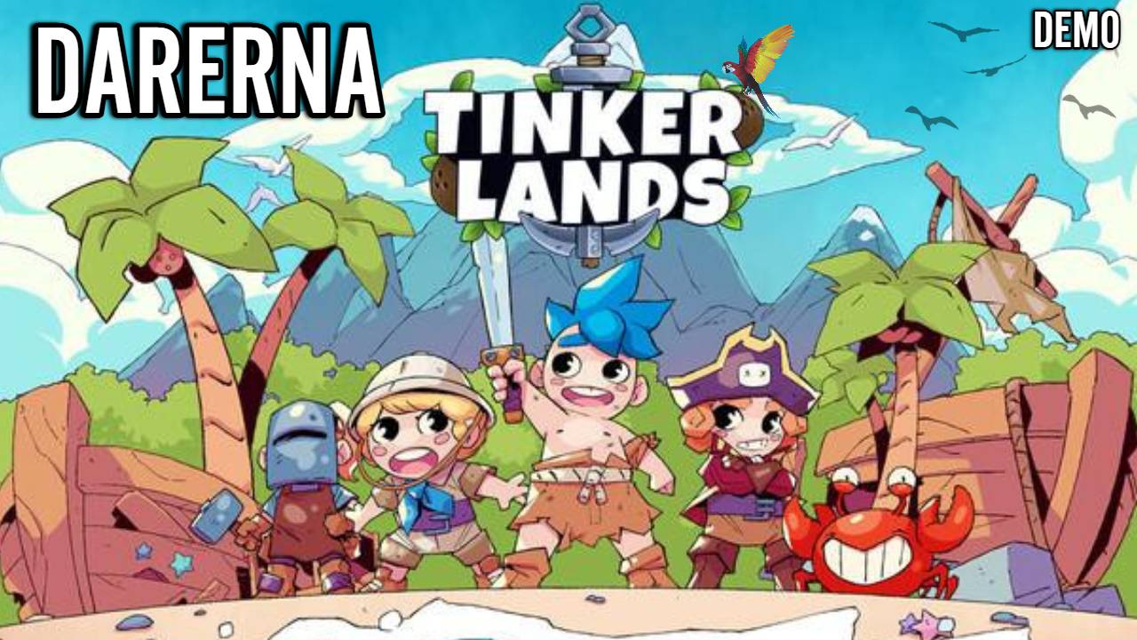Tinkerlands Demo (6) Нашла пещеру с боссом и офигела!