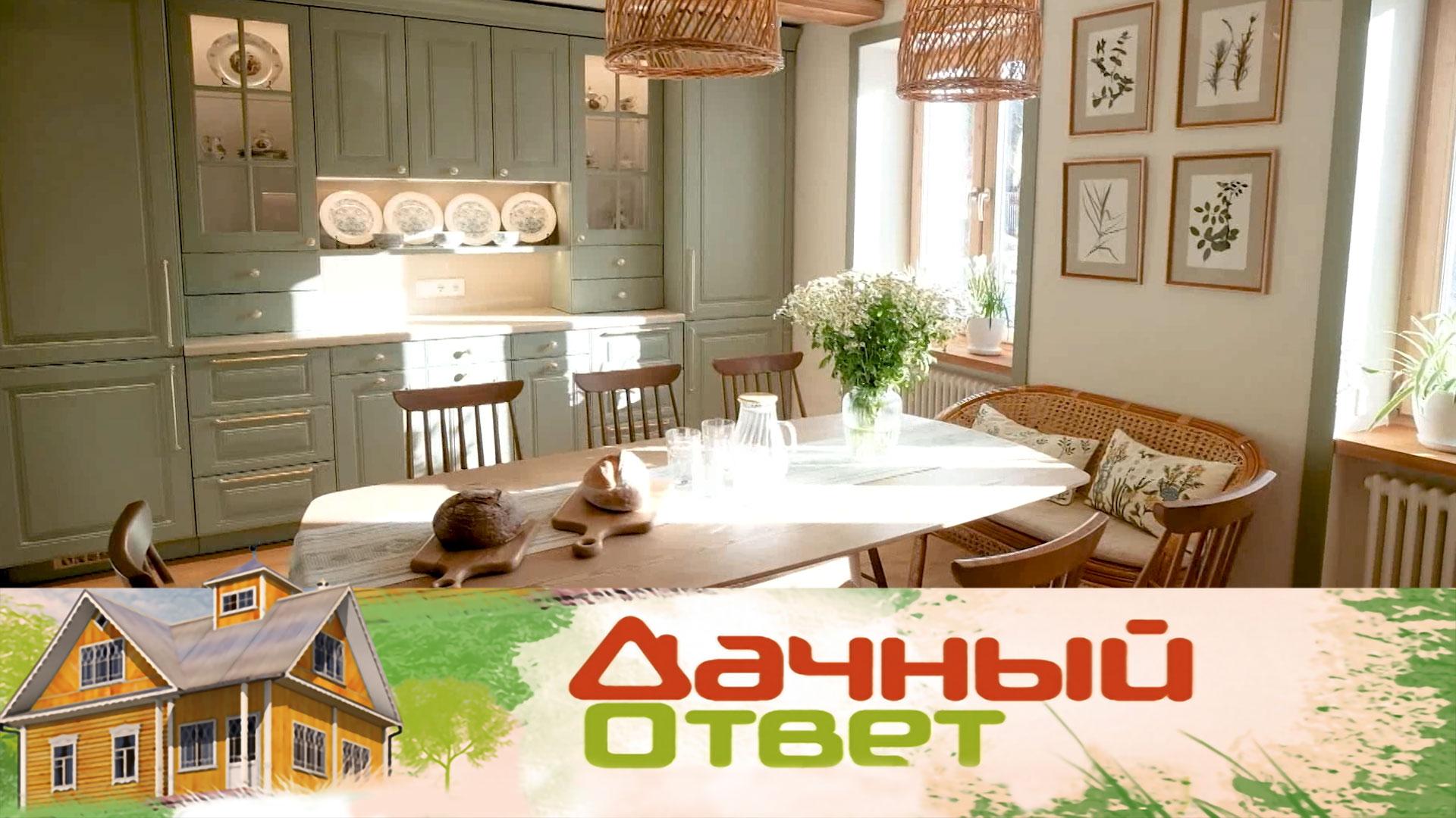 «Дача дачная»: кухня с атмосферой летнего сада | «Дачный ответ»