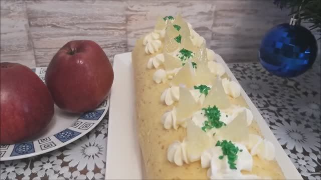 Лимонный рулет. Быстрая выпечка БЕЗ ХЛОПОТ. РУЛЕТ НЕ ЛОМАЕТСЯ. Рецепт рулета на новогодний стол