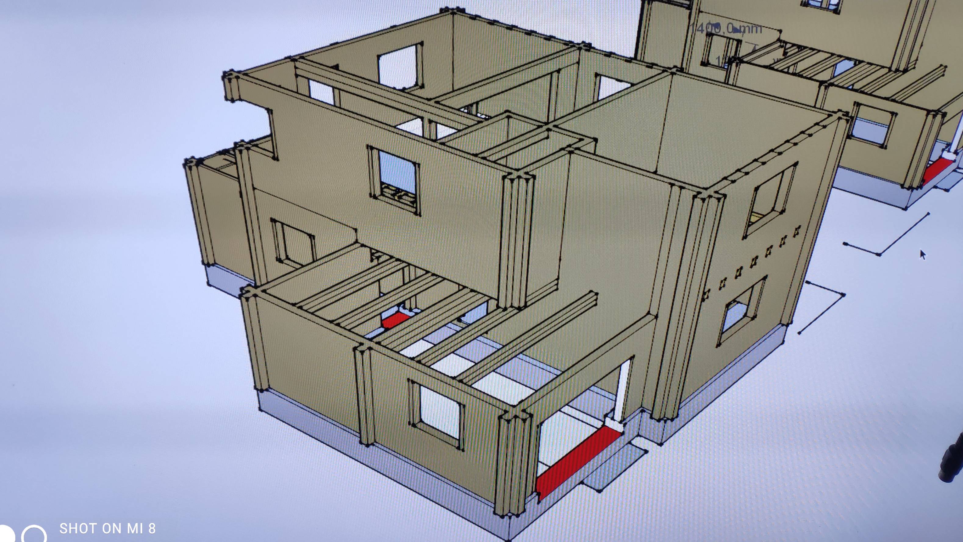Перекладка краном, первые 6 кубов 200 брус
