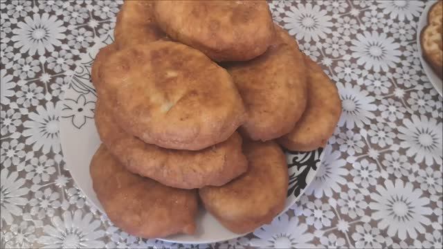 Жареные пирожки с картошкой и грибами. ПИРОЖКИ на КЕФИРЕ. БЕЗДРОЖЖЕВЫЕ ПИРОЖКИ