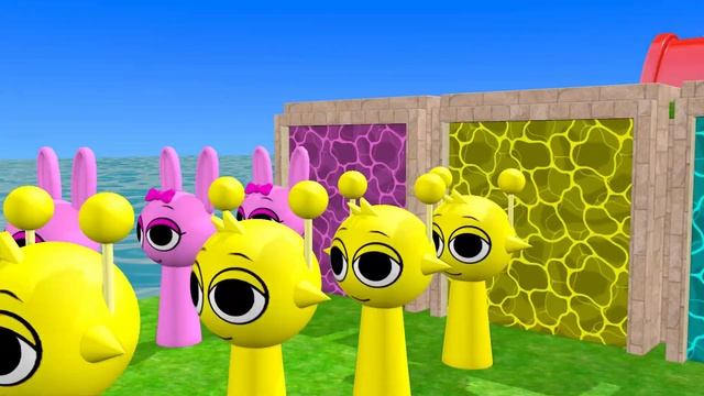 СПРУНКИ веселые горки, Пинки, Орен Саймон, Скай Винерия