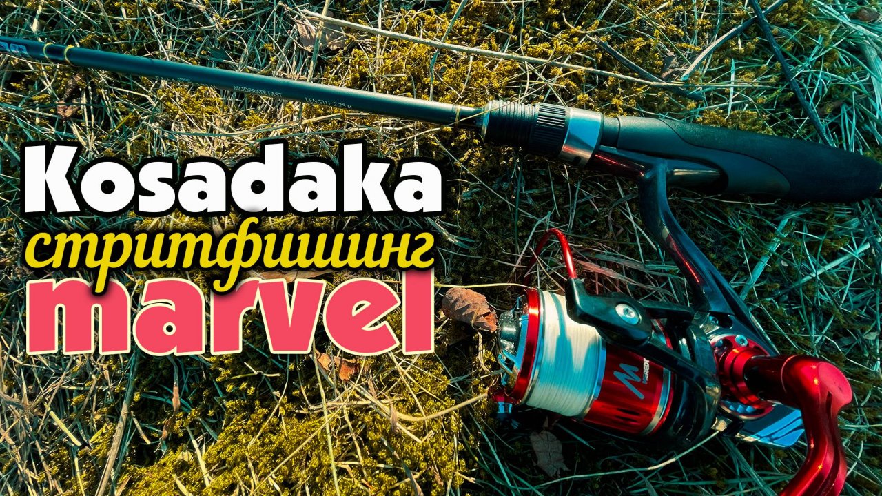 🎣☀️Рыбалка в Колпино: Окуни, щука и солнечный день!KOSADAKA MARVEL радует! #микроджиг #стритфишинг