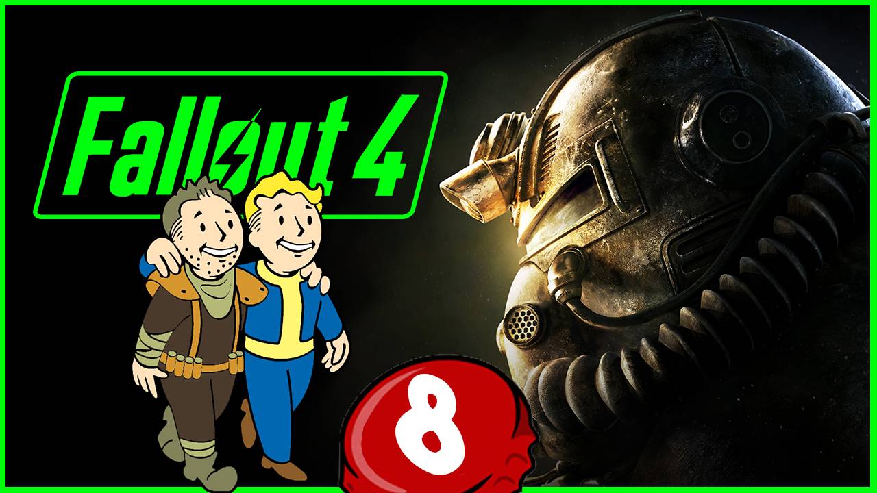 Живые пустоши зовут - Fallout 4 - русская озвучка - стрим 8