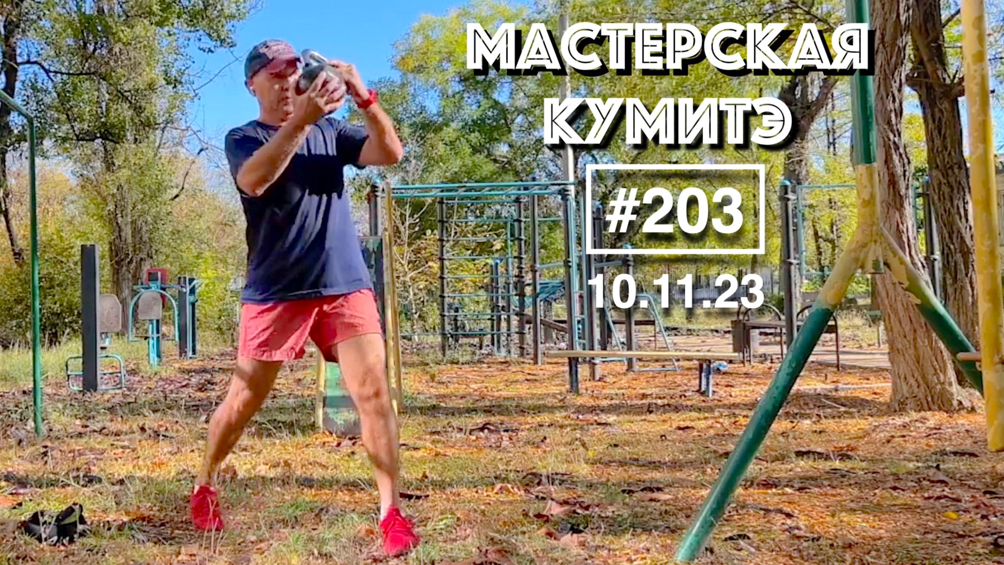 Мастерская Кумитэ Кёкусинкай (203) Тренировки в межсезонье / Сита-цуки / Ударное упражнения с гирей