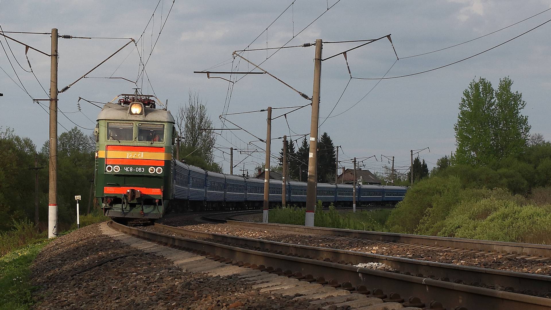 Пассажирские поезда - 6