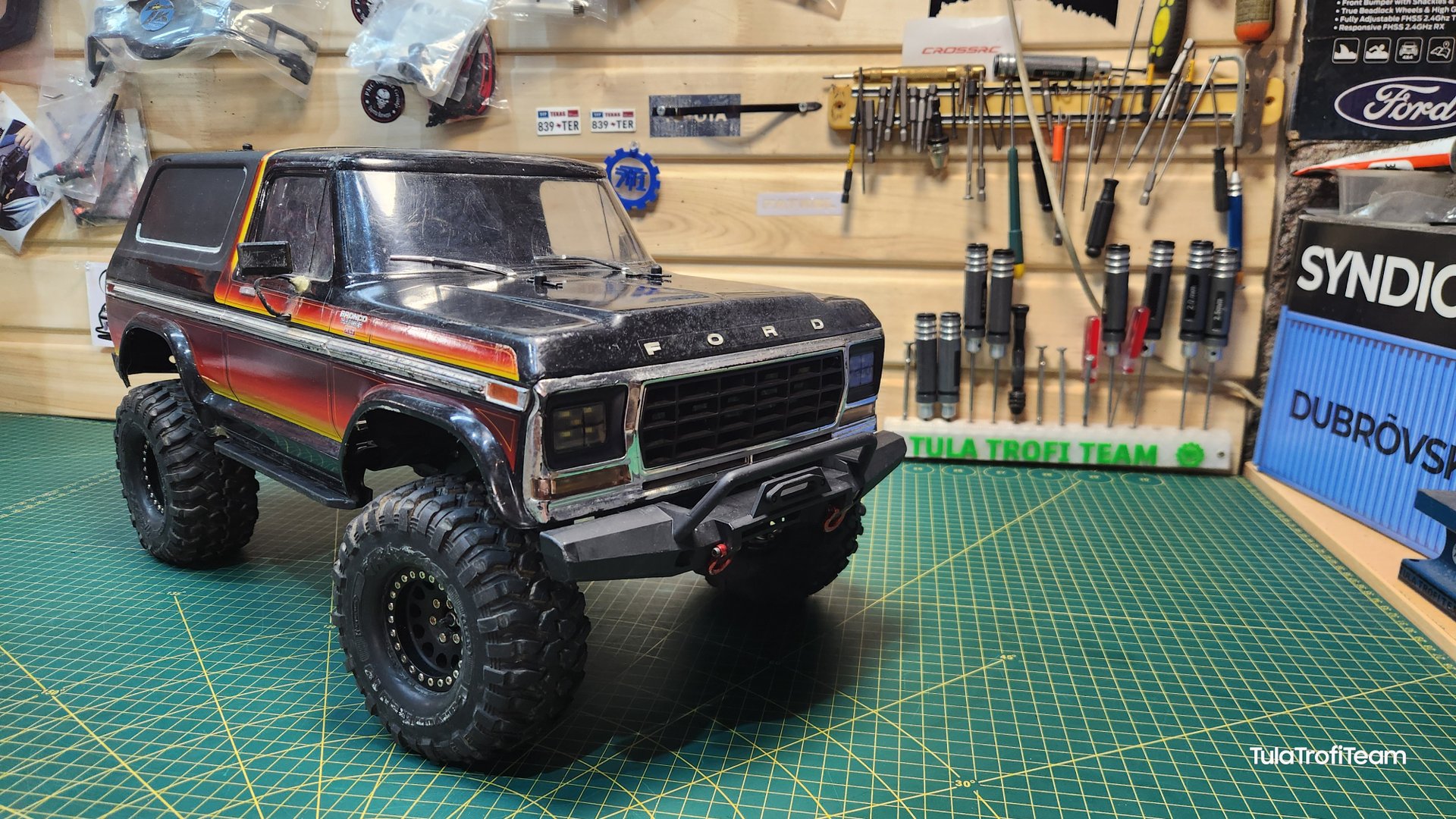 ##minireview Traxxas trx4 Ford bronco