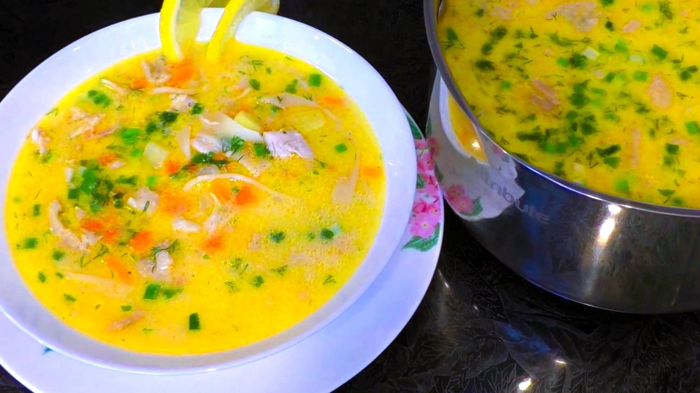 Ох и Вкусно же, куриныйй суп с секретной заправкой.