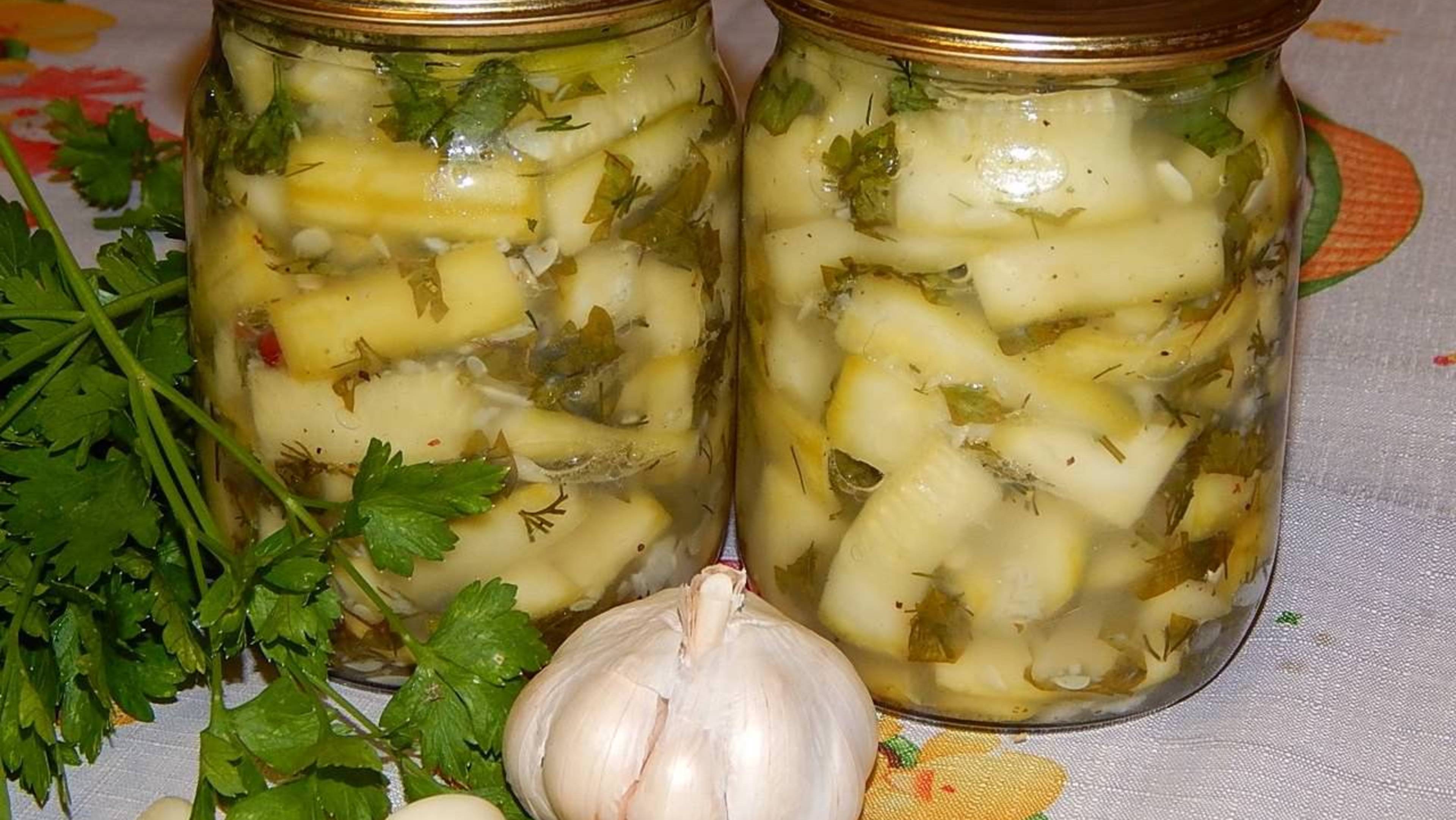 Кабачки как "грузди " великолепная закуска