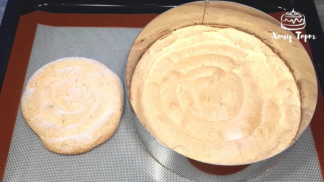 🔥 Миндальный БИСКВИТ ДАКУАЗ для муссового торта! Секреты воздушного и хрустящего бисквита 🔥