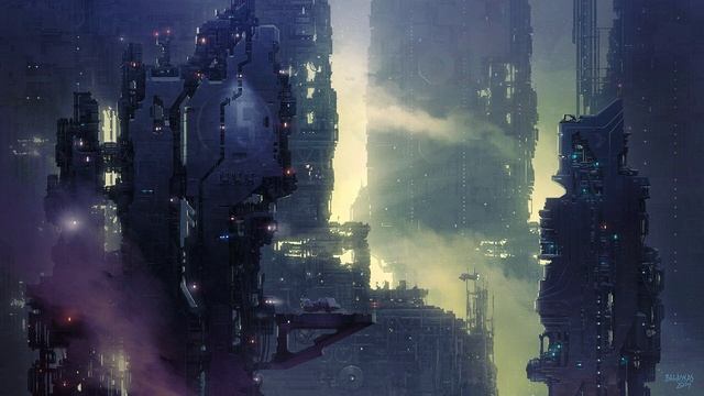 A Life In The Factory - 1 Hour of Dark Dystopian Sci Fi Ambient