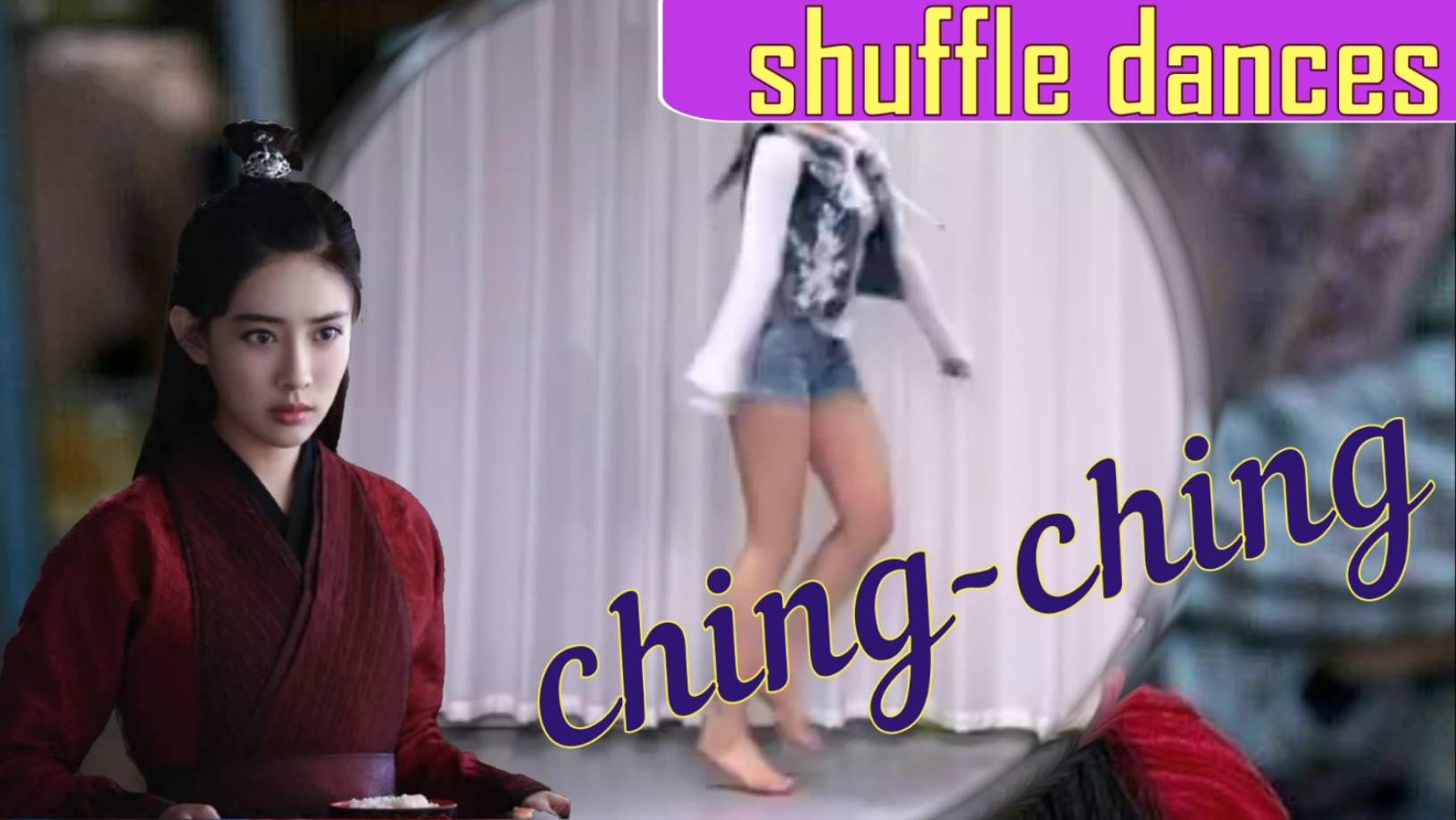 "Танцует Цин-Цин взрывной ШАФЛ... Поёт киргизский мальчик Элнар Дайыр"