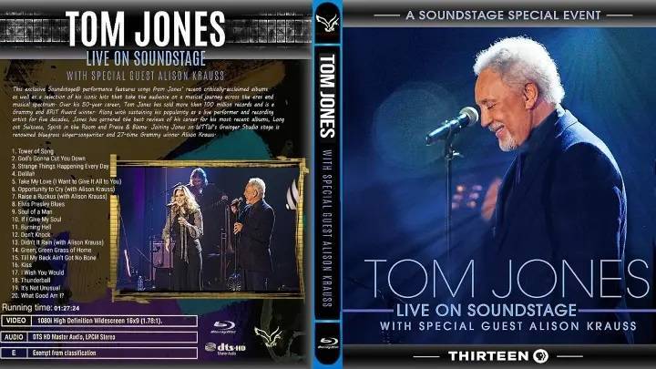 Tom Jones - Live on Soundstage - (2017)