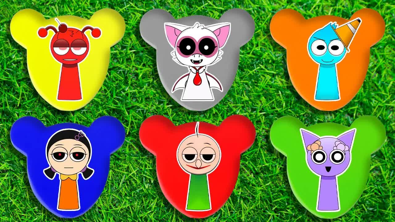 КУБИКИ СПРУНКИ! Какой персонаж Спрунки выйдет из цилиндра, КРАСНЫЙ, X WenDa 💖Поделки из бум