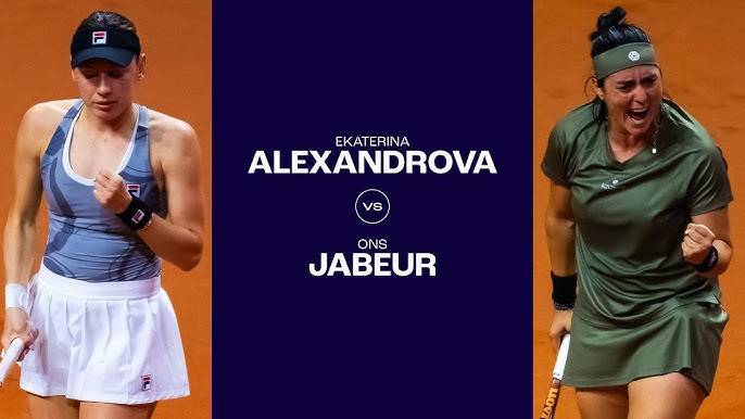 17.04.24. Екатерина Александрова - Онс Жабер. WTA 500 Stuttgart. Ekaterina Alexandrova - Ons Jabeur