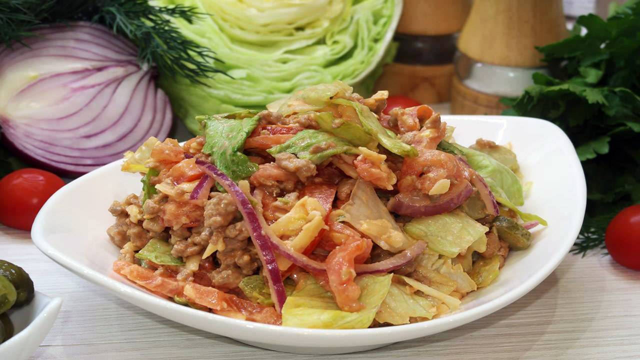 Как Приготовить Легендарный Салат Биг Мак Дома