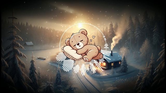 4К Спокойная музыка для отдыхай, сна и медитации - Холодная, Как зимний ветерок