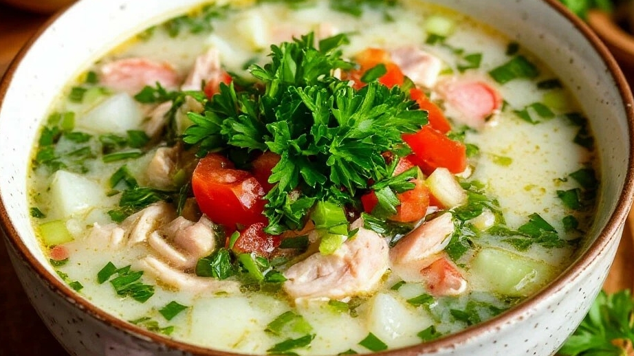 28-03-2025 ОКРОШКА НА РЯЖЕНКЕ.ВКУСНЫЕ ДЕРЕВЕНСКИЕ РЕЦЕПТЫ