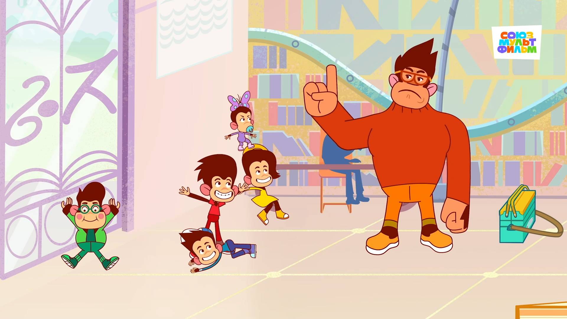 Мартышкины – 17 серия – Тише, Мартышкины! – Союзмультфильм HD