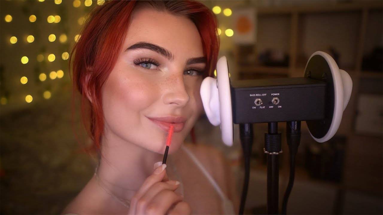 АСМР- нежный шепот и звуки губ с задержкой