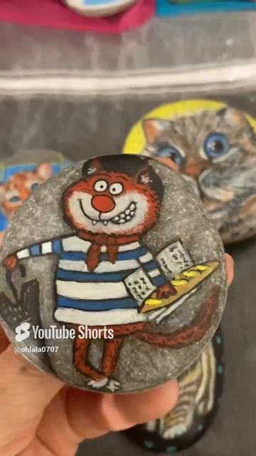 Морские камни для любителей котов