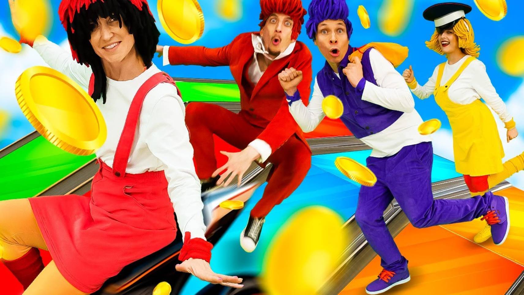 Веселый сборник детских песенок – пой и играй с МимиЛэнд! Играем в Раннер и съедобное - несъедобное