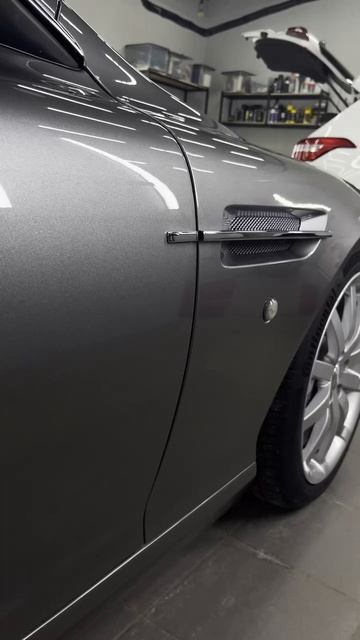 Результат покраски бампера Aston Martin 2004 года выпуска!🔥